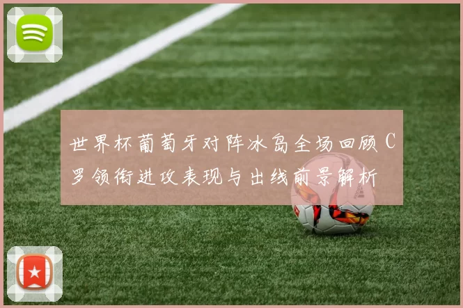 世界杯葡萄牙对阵冰岛全场回顾 C罗领衔进攻表现与出线前景解析